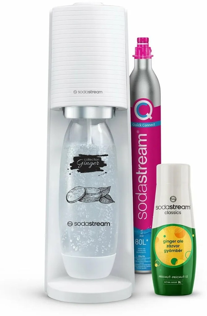 Sodastream Tera White Ginger Ale Mpack výrobník perlivej vody