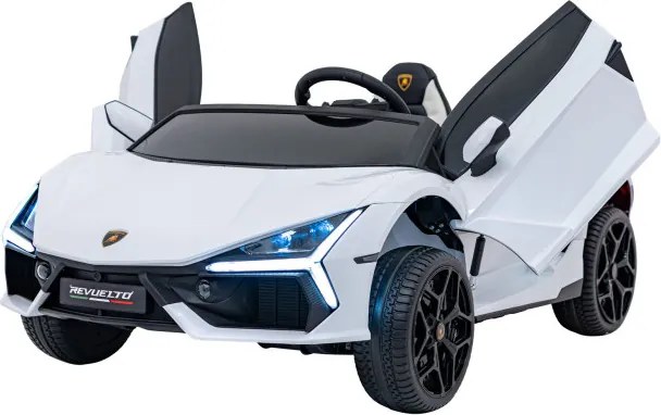 Elektrické autíčko Lamborghini Revuelto XL biele