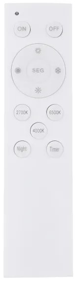 Globo 416080WD4R-CCT - LED Stmiev. stropné svietidlo DORO LED/40W/230V 2700-6500K + DO