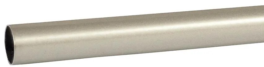 Garnižová tyč 160 cm saténový nikel  fi19