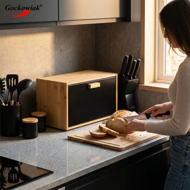 Chlebník CHARLES bambusový