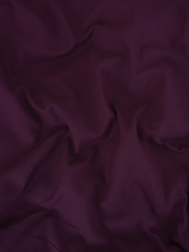 Bavlnená obliečka na vankúš Renforcé 50 × 70 cm - Kvety tulipánov fialovej