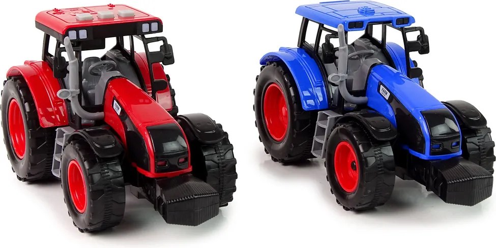 LEAN Toys Sada „Farma“ – odťahovka, nákladné auto, traktor, zvuky a svetlá, 3 diely