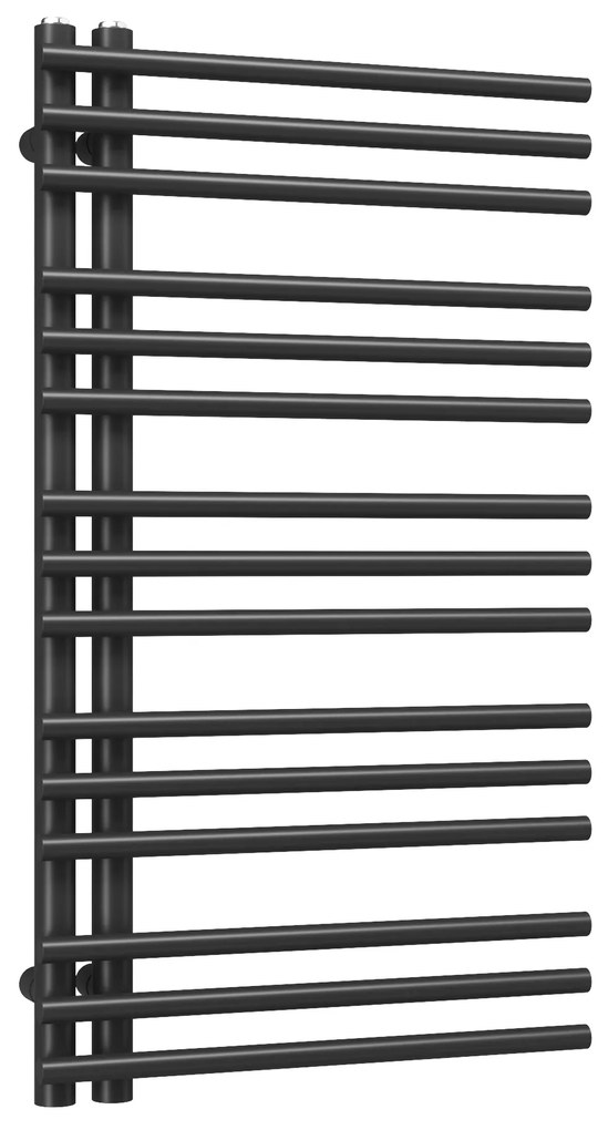 Erga Aquatic, vykurovacie teleso 900x500 mm, 400W, čierna, ERG-LAV-AQUA-9050-BK