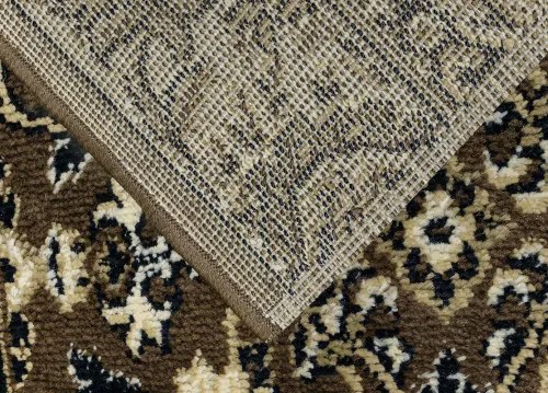 Koberce Breno Behúň PRACTICA 59/DMD, šíře role 66 cm, hnedá, viacfarebná