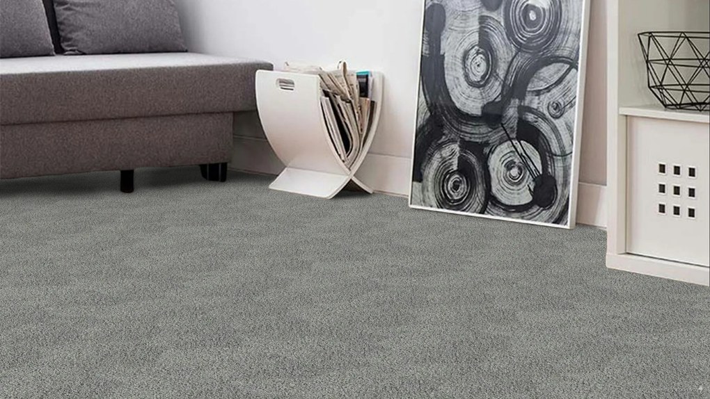 ITC, Koberec metráž La Scala 6952, na mieru, šíře 4m, šedá, twinback (filc+juta), obchodné priestory