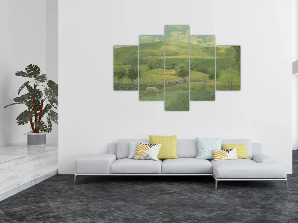 Obraz - Julian Alden Weir, Obweebetuck, reprodukcia (150x105 cm)