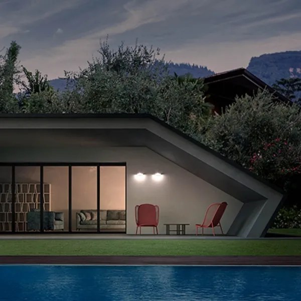 Redo 90002 - LED vonkajšie nástenné svietidlo CHALET LED/8W/230V IP54