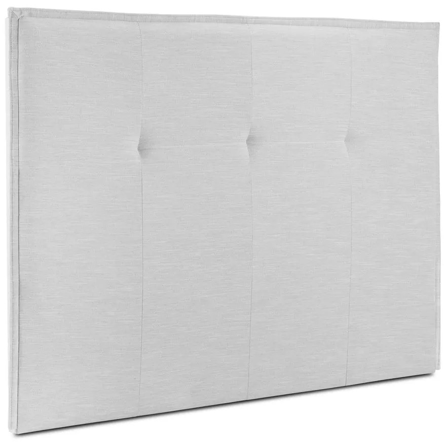 Krémovobiele čelo postele 160x120 cm Monica – Milo Casa