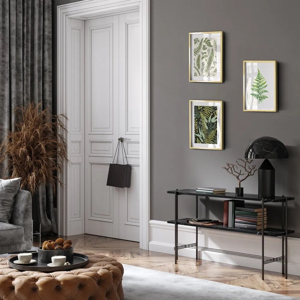 Obrazy v súprave 3 ks 30x40 cm Fern – knor