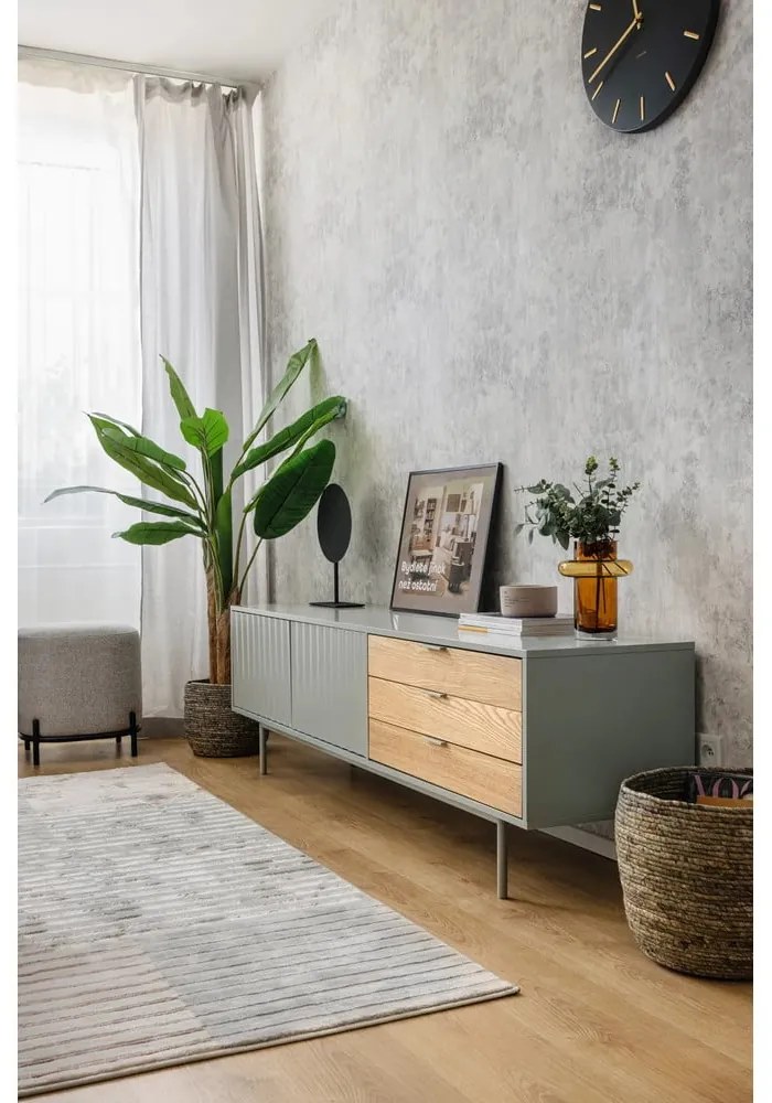 Ružový/sivý koberec 170x120 cm Apollo - Think Rugs