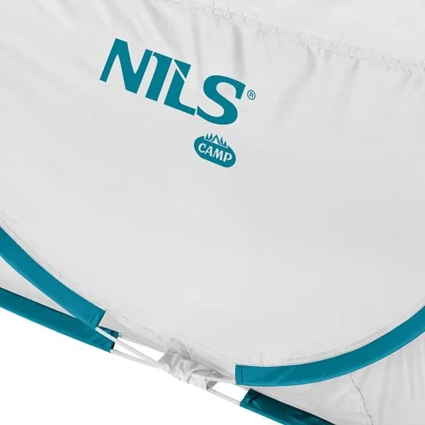 Samorozkladací plážový stan NILS Camp NC3743 - sivý