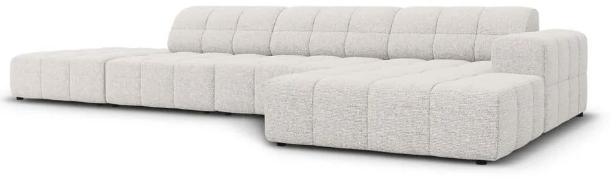 Svetlosivá rohová pohovka (pravý roh) Chicago – Cosmopolitan Design