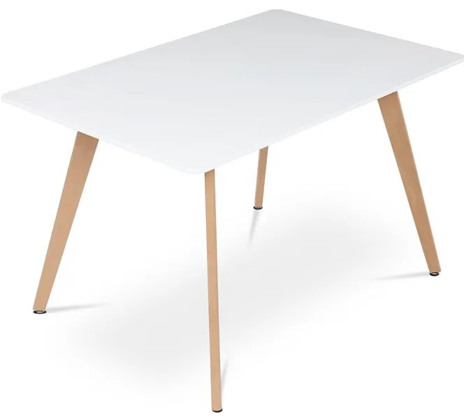 Autronic BONTEC Jedálenský stôl 120x80cm, mdf DT-313 WT Farba: Biela