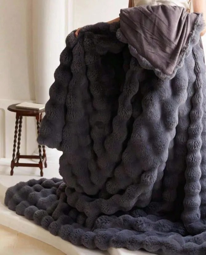 Hrejivá deka Homa LENEX DARK GREY