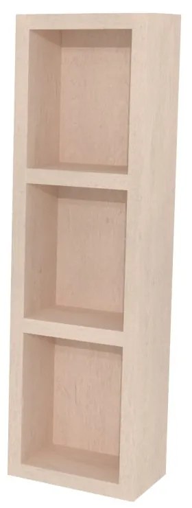 Mereo Aira, kúpeľňová skrinka 20 cm, horná, policová, Multidecor, Dub Patinovaný, MER-CN796SDUP1