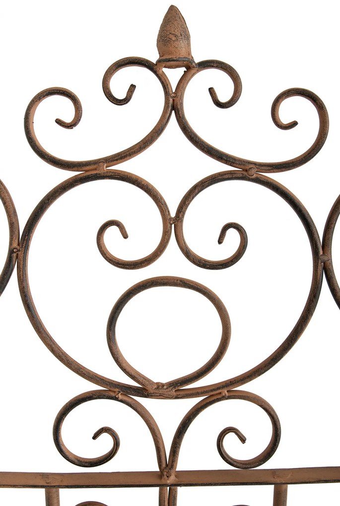 Mriežka na popínavé rastliny Paula - 180 x 85,5 cm - Hnedá antik