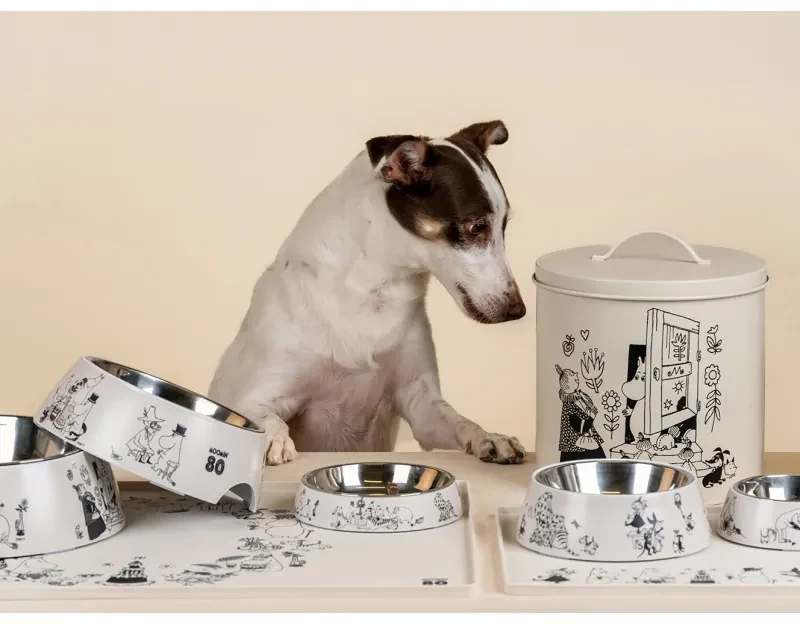 Set dóz na maškrty Moomin Pets 2 ks / 80. výročie