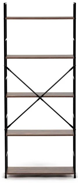 BONTEC Regál, mdf, hnedá, GD-225 OAK Farba: Hnedá