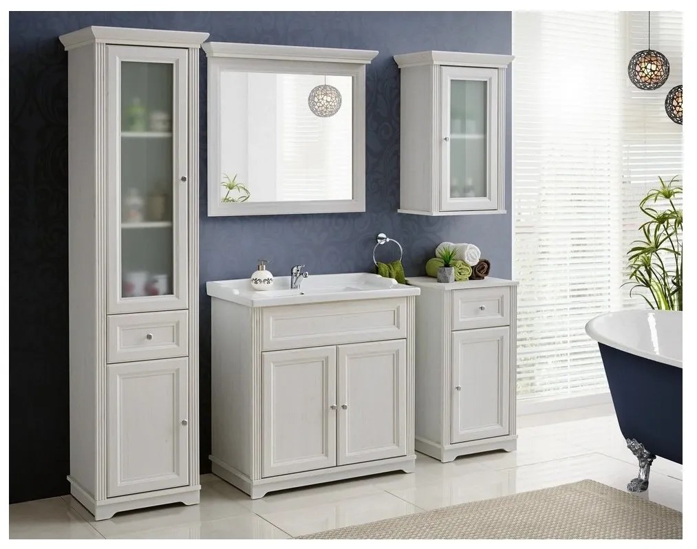 Keramické umývadlo CFP 80 Retro biele