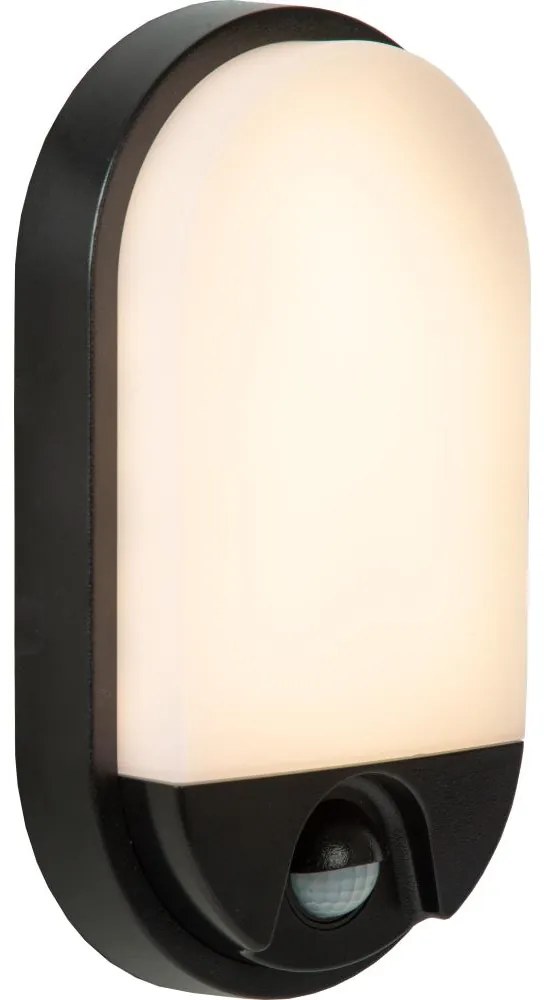 Lucide 22864/10/30 - LED Vonkajšie svietidlo so senzorom HUPS LED/10W/230V IP54
