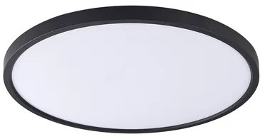 CCT LED Stropné svietidlo CAMI čierne 60 cm