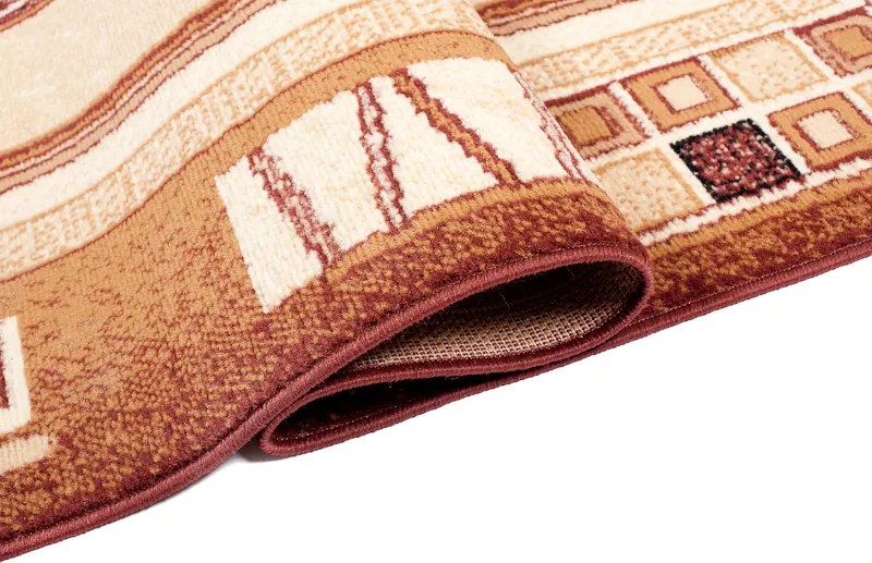 TA Koberec F742A SVETLÝ BÉŽOVÝ ATLAS PP Rozmer: 140x200 cm