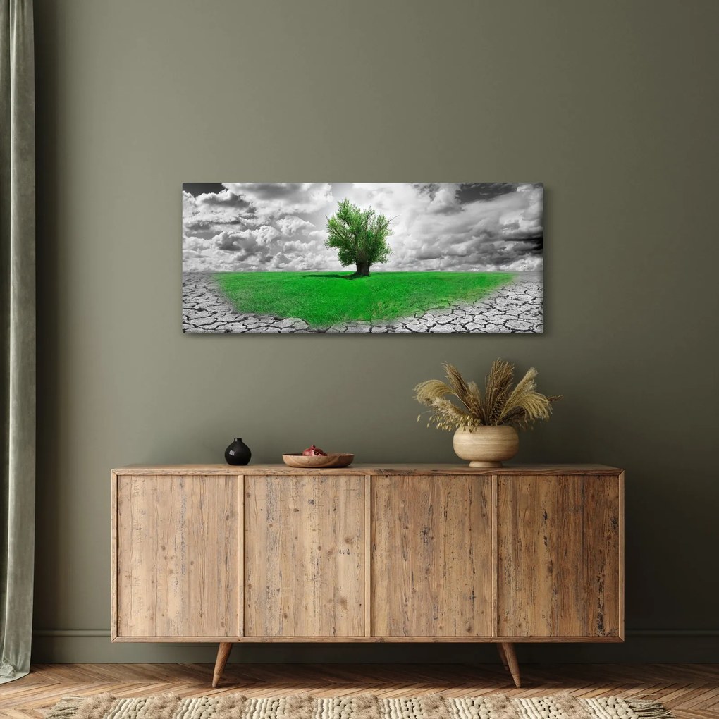 Obraz - Kus prírody v meste (120x50 cm)