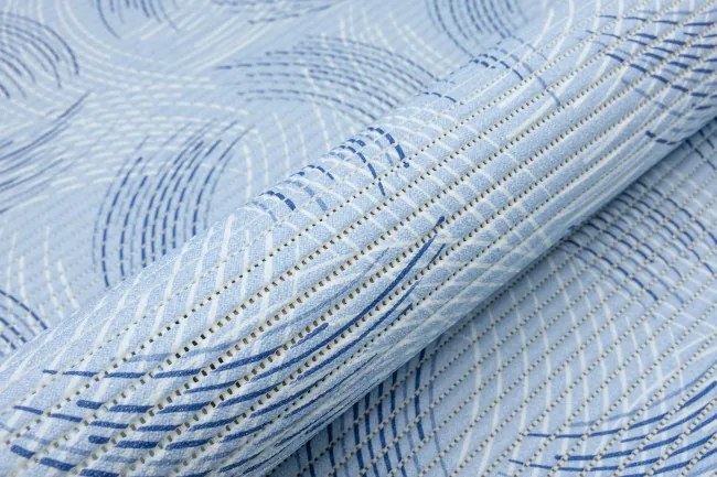 Kúpelňová penová rohož 88A modrá