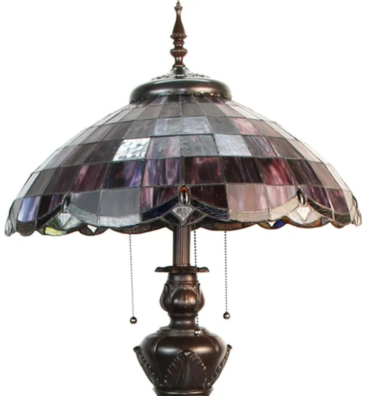 Lampa Tiffany stojaca Ø51*166 RUBY