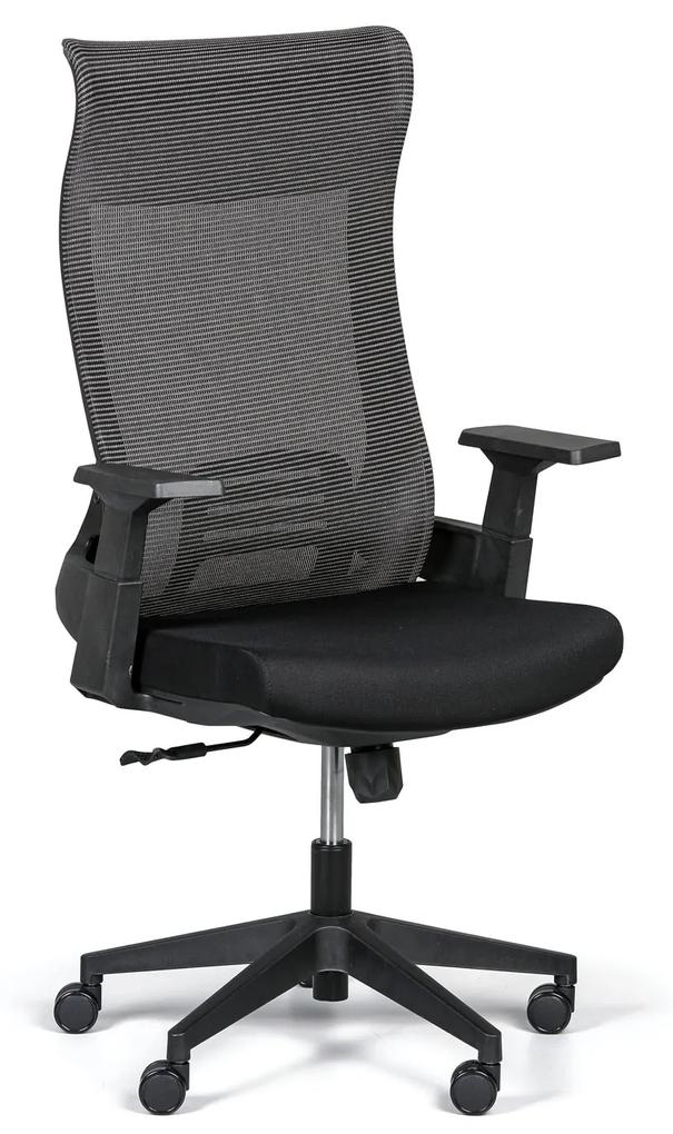 Kancelárska stolička HARPER 1+1 ZADARMO, sivá