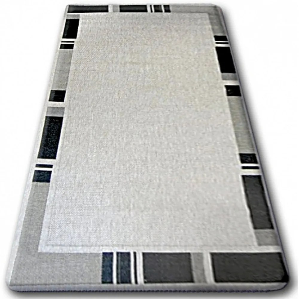 Kusový koberec Uga šedý, Velikosti 60x110cm