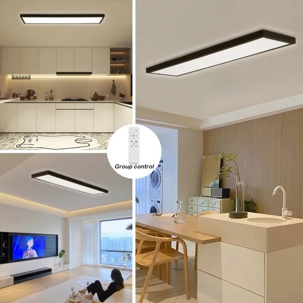 Brilagi-LED Stmievateľné kúpeľňové svietidlo FRAME SMART LED/50W/230V IP44 čierna+DO