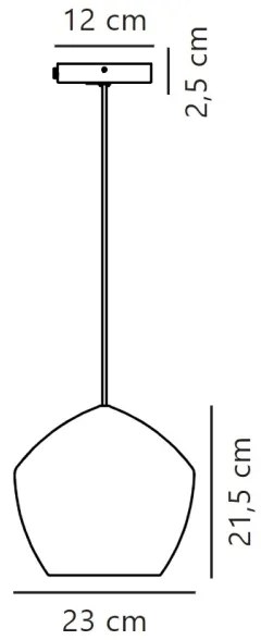 Nordlux - Luster na lanku ORBIFORM 1xE27/40W/230V čierna/šedá