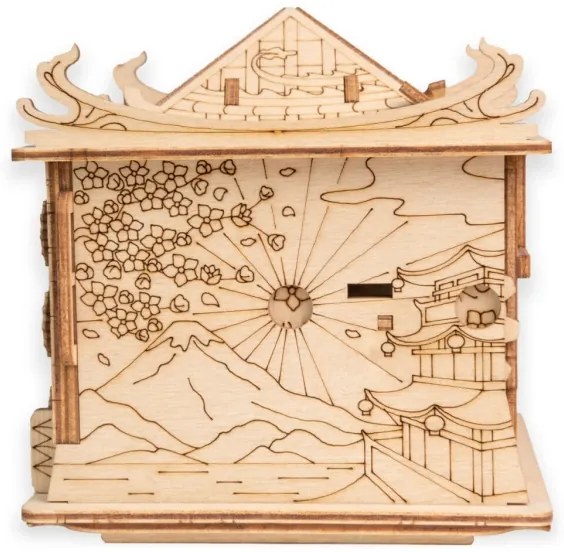 EscapeWelt - Drevený hlavolam Dračí dom