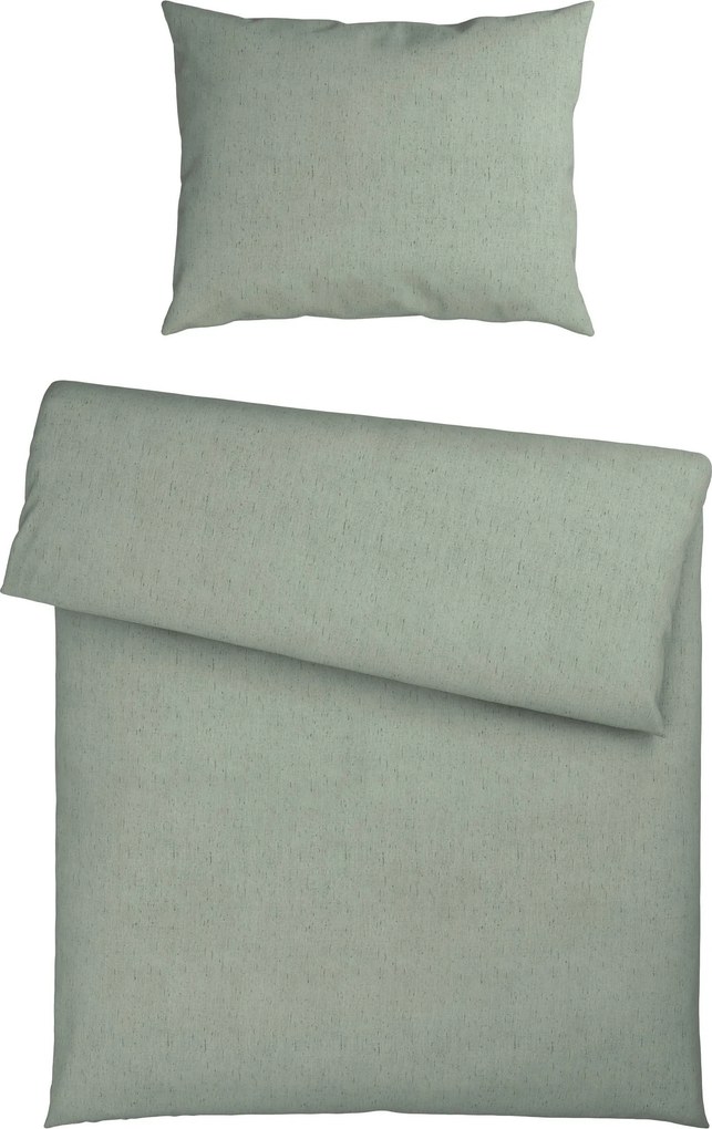 XXXLutz POSTEĽNÁ BIELIZEŇ, flanel, zelená, 140/200 cm Esposa - Obliečky & plachty - 008418017301
