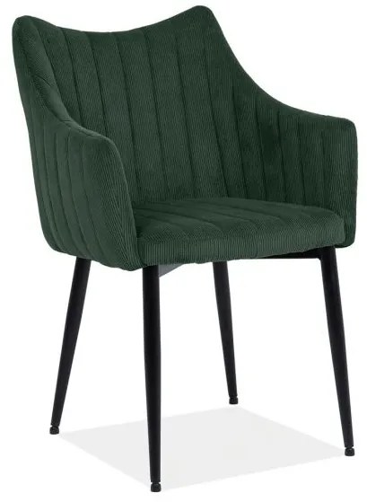 Jedálenská stolička Mattie (zelená + čierna). Vlastná spoľahlivá doprava až k Vám domov. 1050539