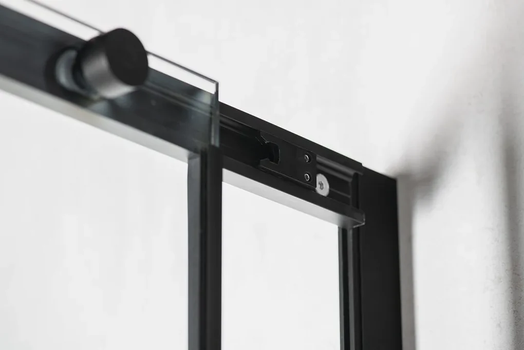 Polysan, ALTIS LINE BLACK štvorcová sprchová zástena 900x900 mm, rohový vstup, číre sklo, AL1592BAL1592B