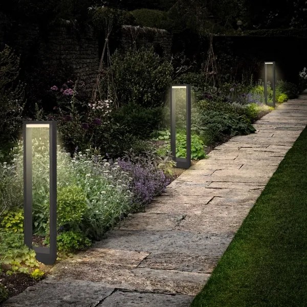 Brilagi-LED Vonkajšia lampa RAGUSA LED/7W/230V 3000/4000/6000K antrac. IP54 80 cm