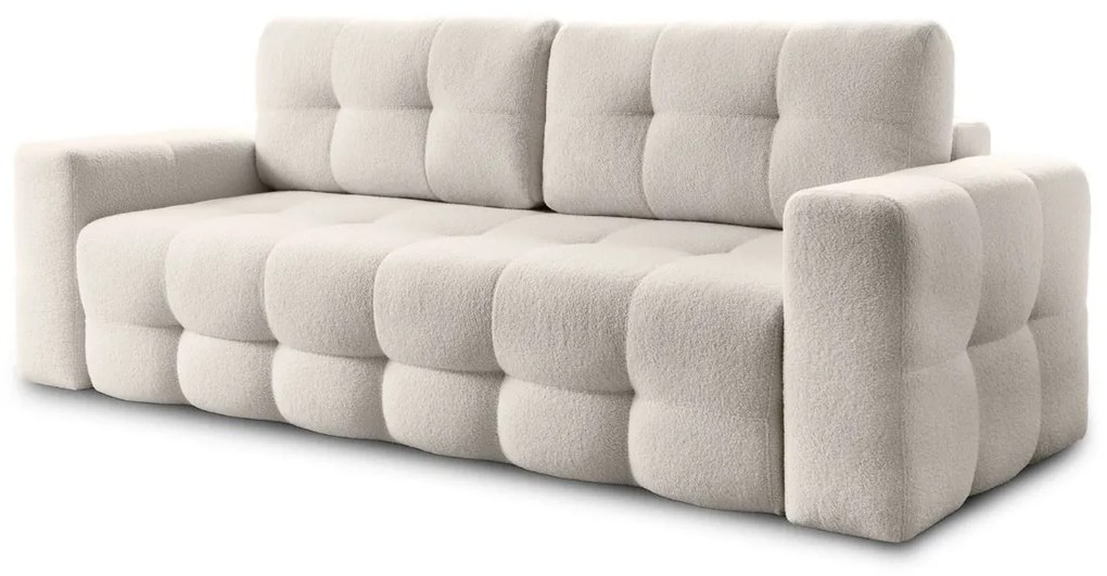 ROZKLADACIA POHOVKA ELODIE 3 MIESTNÁ QUELLE 03 KRÉMOVÁ BOUCLÉ