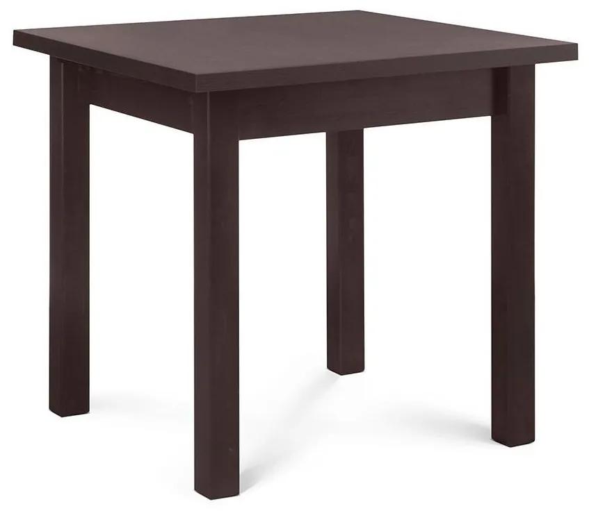Konsimo Sp. z o.o. Sp. k. Jedálenský stôl HOSPE 78x80 cm buk/wenge KO0054