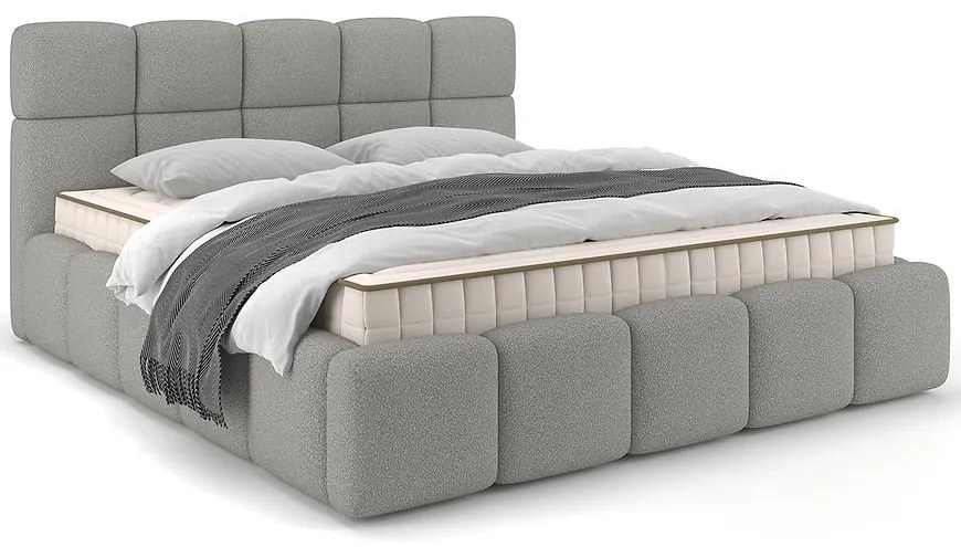 Posteľ Fluffy 180/200 Quelle 83 sivý