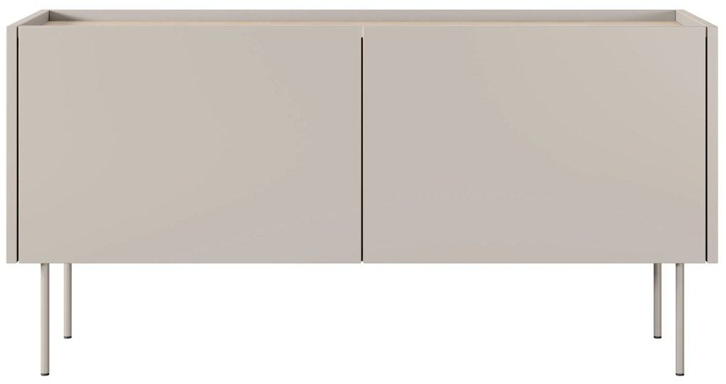TV stolík Desin 120 cm - kašmírová / dub nagano