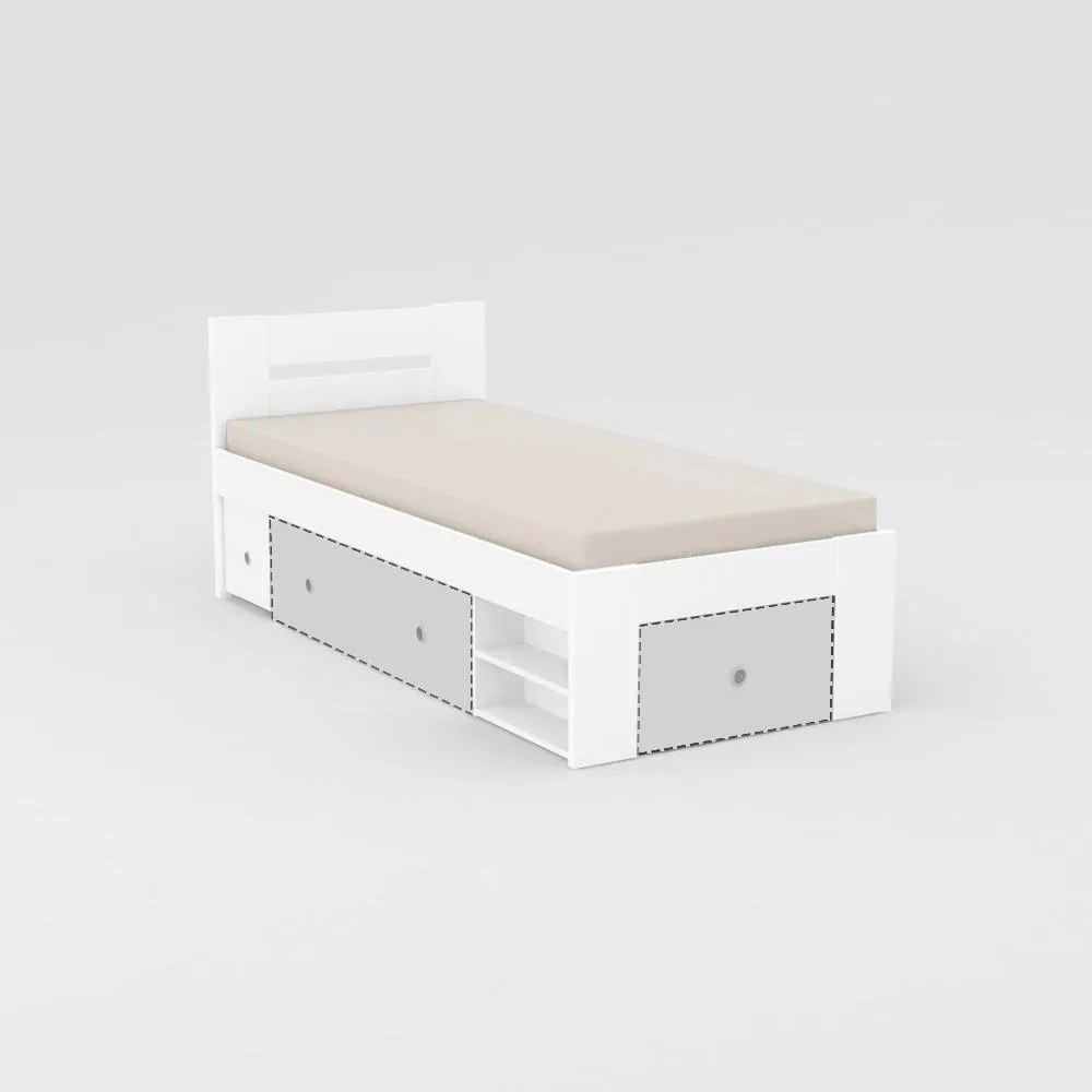 BTC LARISA UP 90x200 Varianta: DUB BARDOLINO