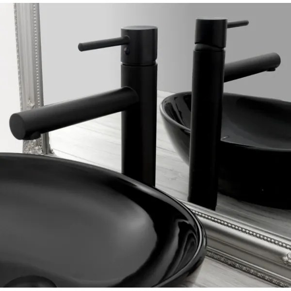 REA-B0229 - Umývadlová batéria TESS 31,5 cm čierna