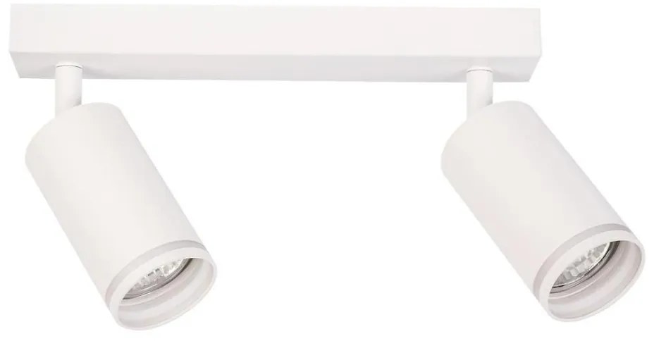 Bodové svietidlo PIPE 2xGU10/10W/230V biela