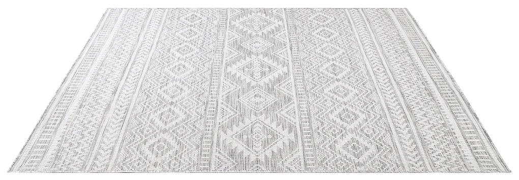 Dekorstudio Šnurkový koberec PALM 3522 - sivý Rozmer koberca: 80x150cm