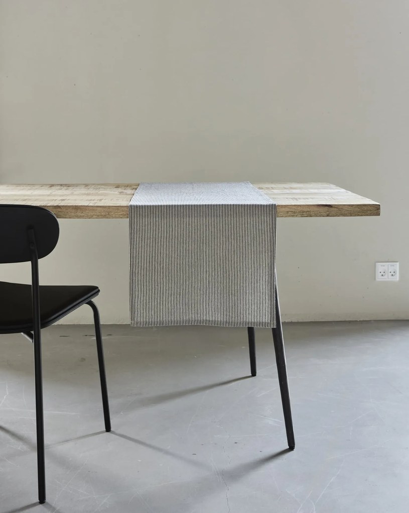 House Doctor Bavlnený behúň Block 140 x 40 cm