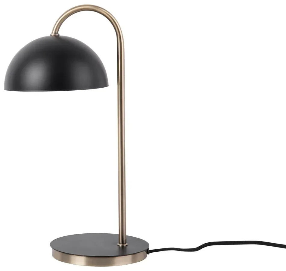 Stolová lampa v matnečiernej farbe Leitmotiv Decova