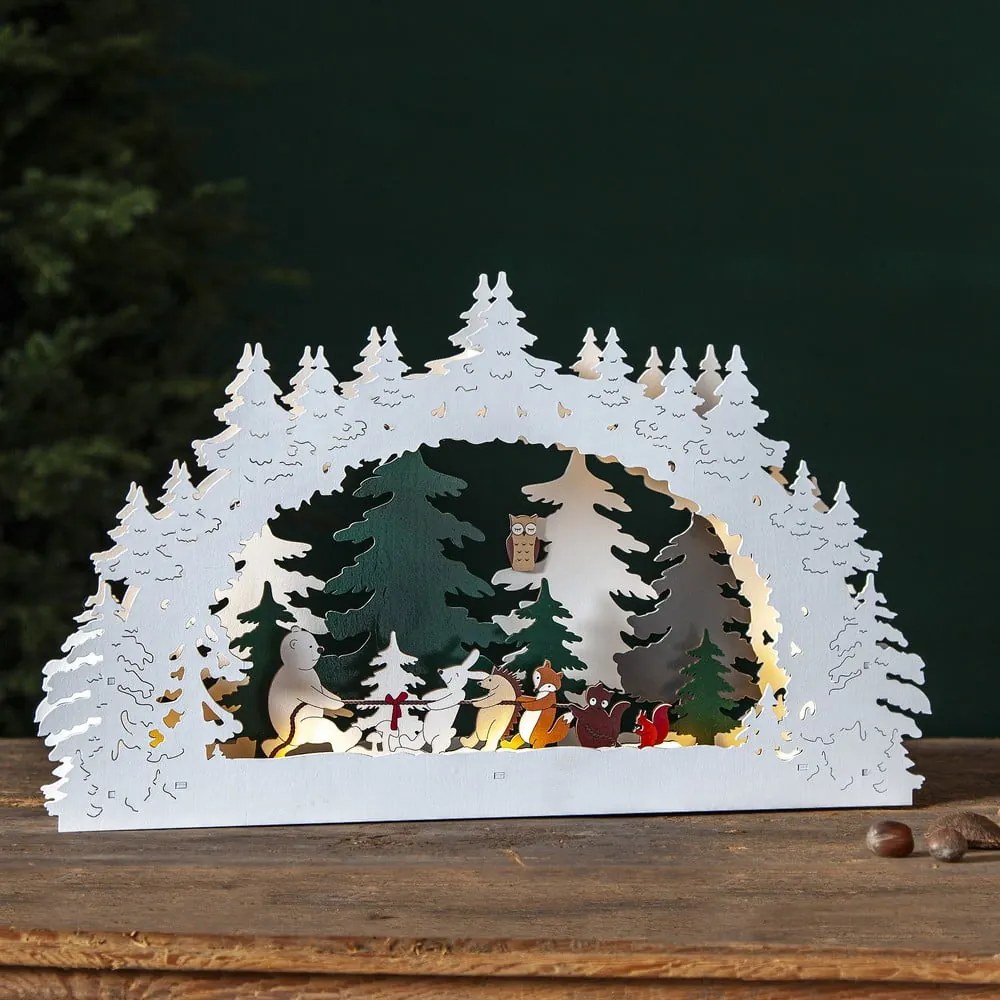 Vianočná svetelná dekorácia Forest Friends – Star Trading